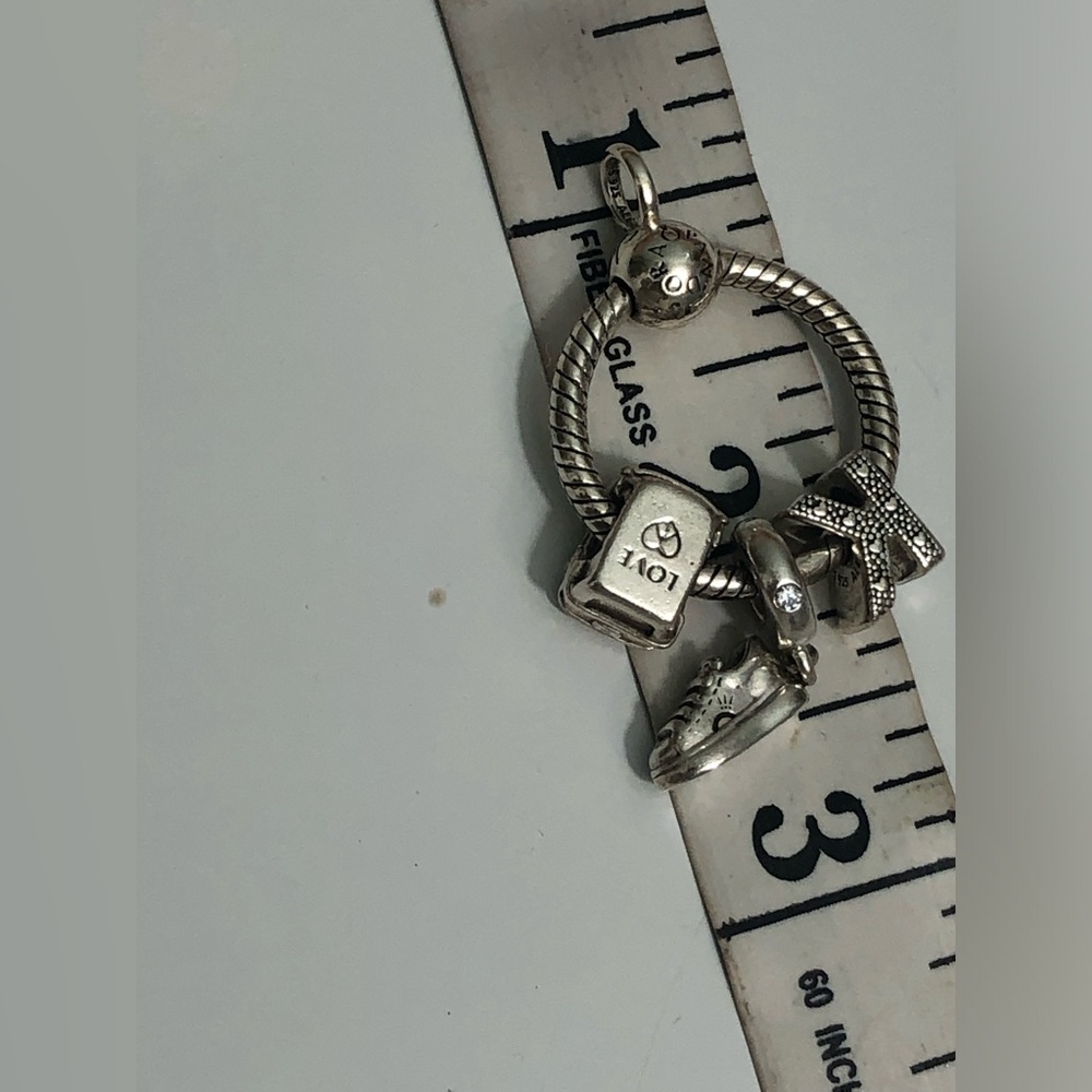 Authentic Pandora Sterling Silver  Pendant charm 3 - Picture 8 of 9